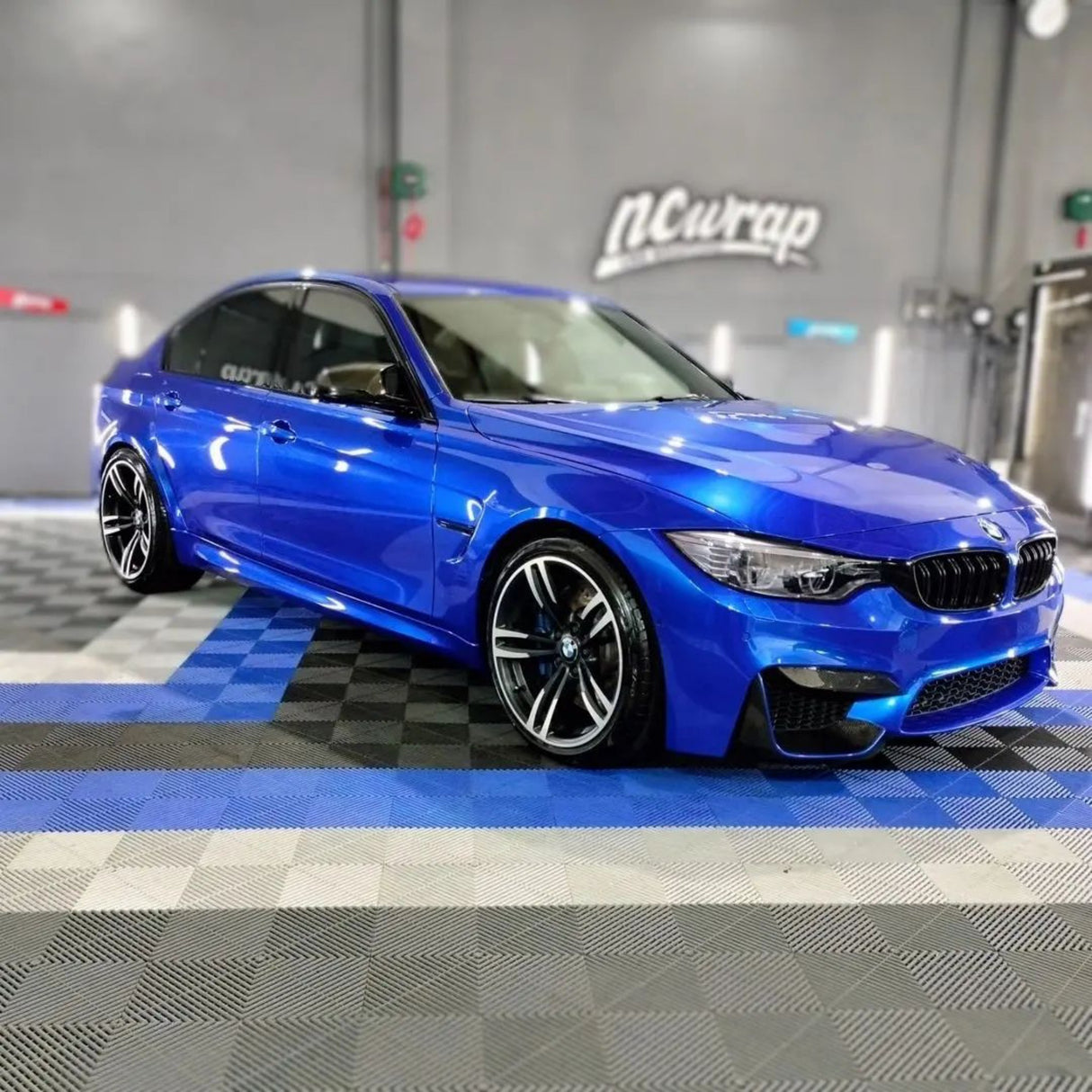 グロス アルミニウム GAL02-HD Blue Gem ブルージェム カーラッピングフィルム