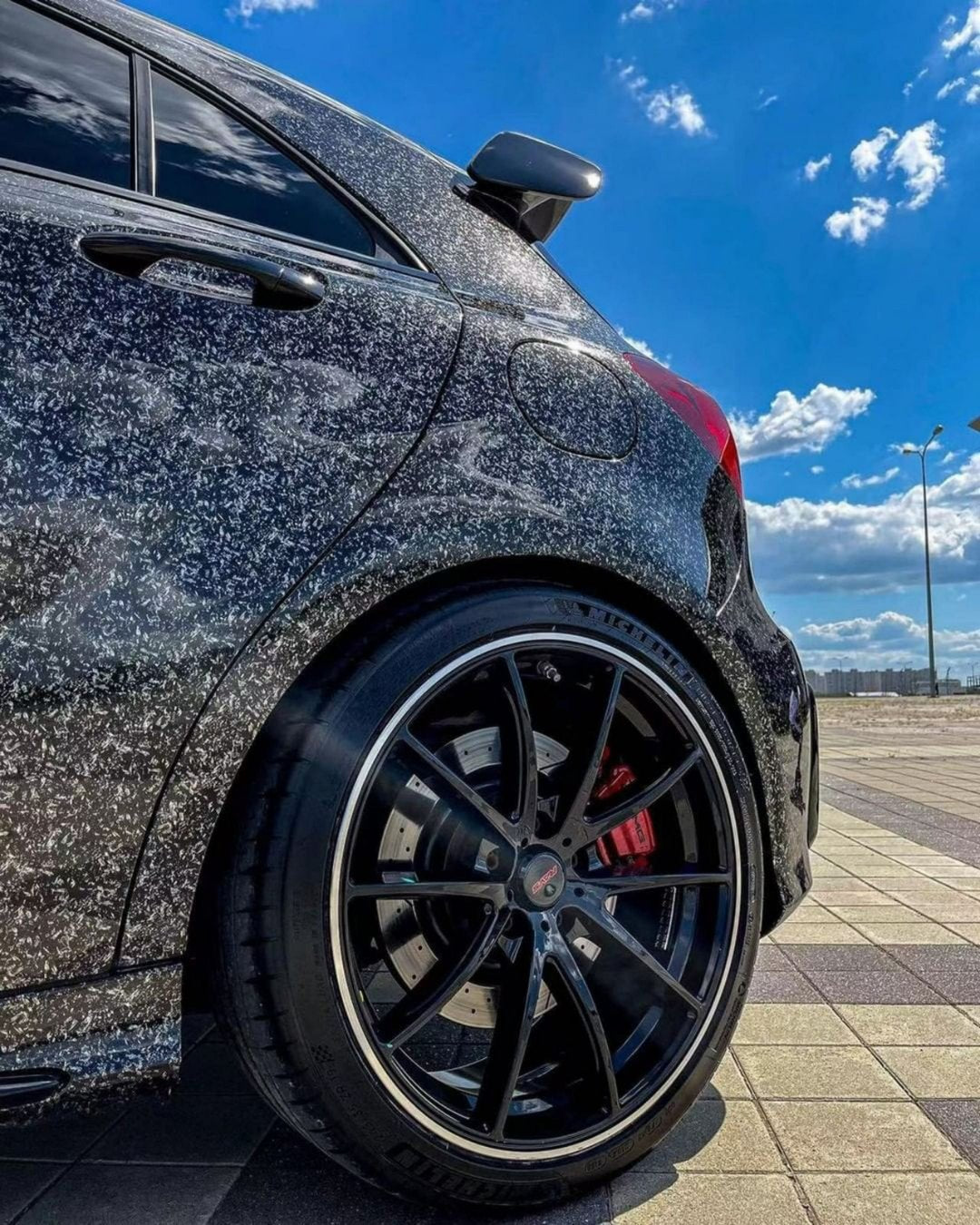 カーボン RCF09 Gloss Dark Forged Carbon グロスダークフォージドカーボン カーラッピングフィルム