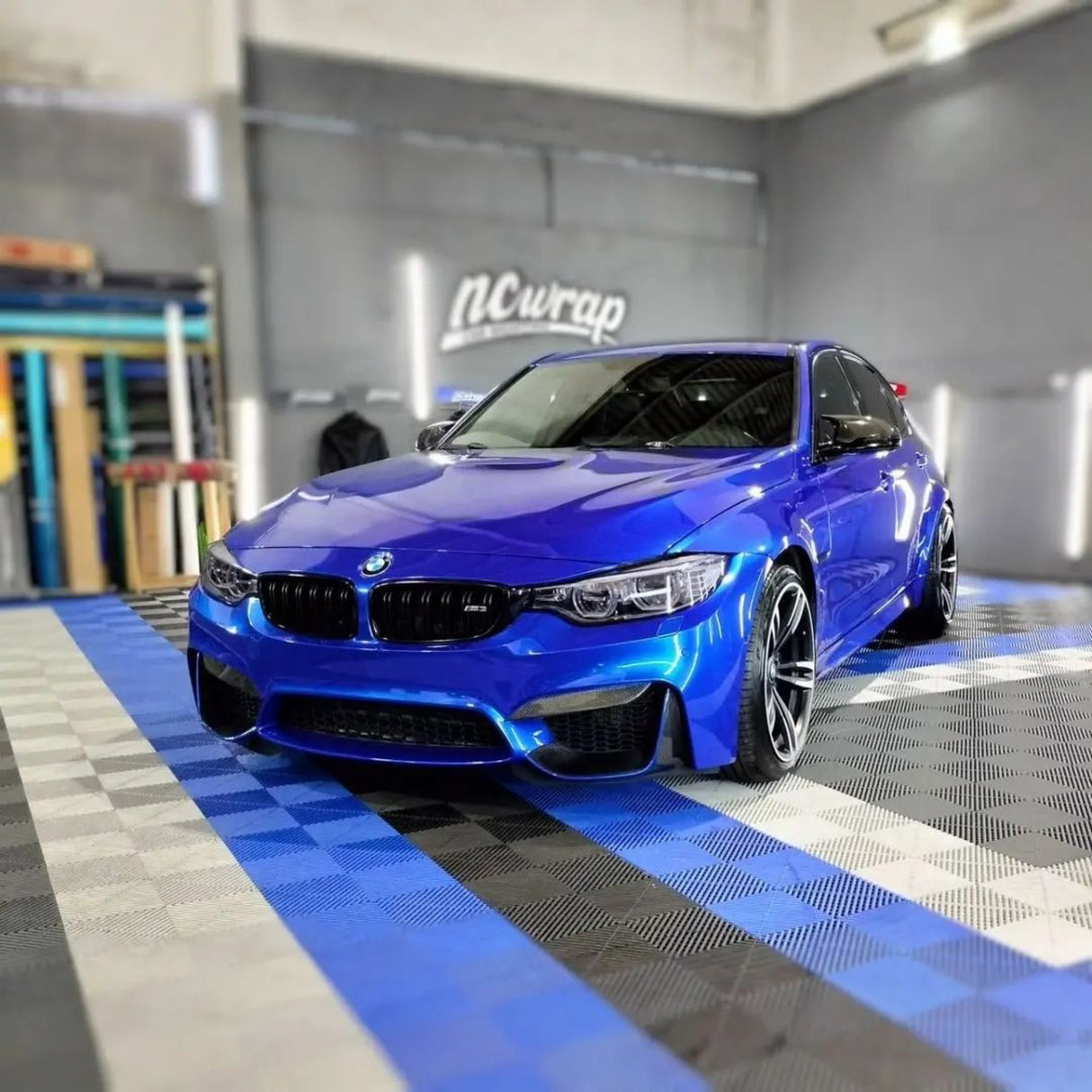 グロス アルミニウム GAL02-HD Blue Gem ブルージェム カーラッピングフィルム