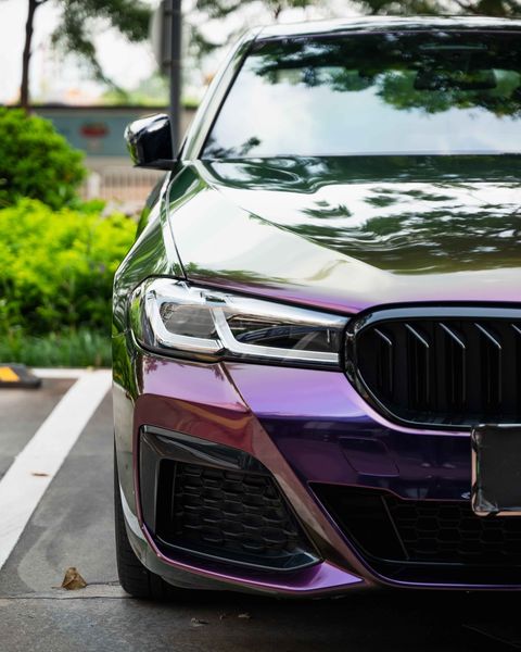 カラーチェンジ RD19-HD Purple Green パープルグリーン カーラッピングフィルム