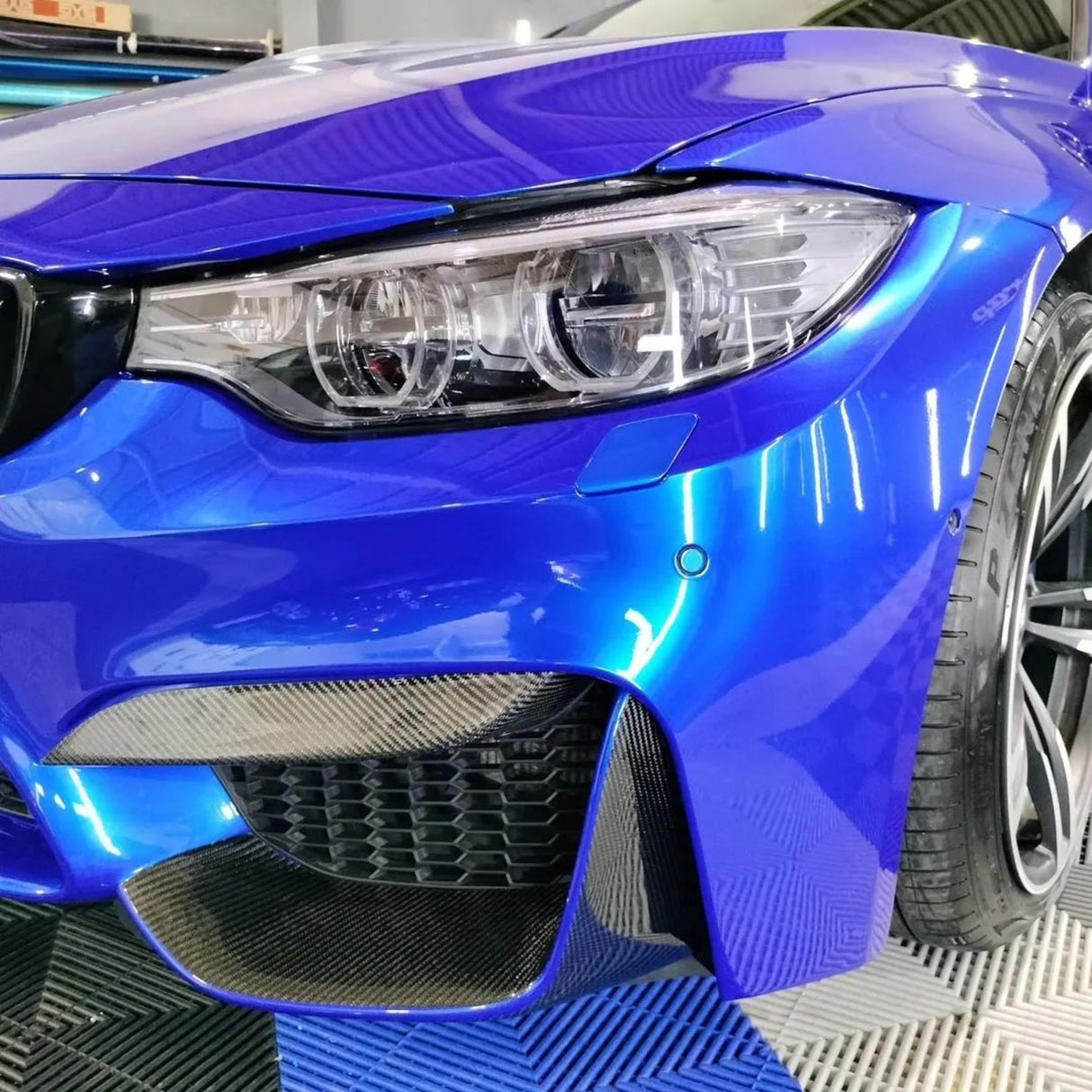 グロス アルミニウム GAL02-HD Blue Gem ブルージェム カーラッピングフィルム