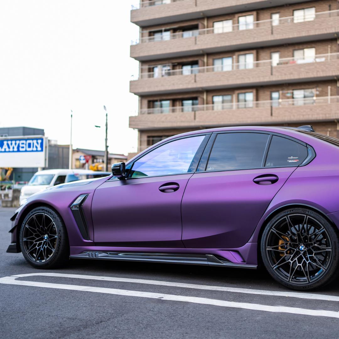 サテン メタリック SMT03 Venetian Violet ヴェネチアンバイオレット カーラッピングフィルム