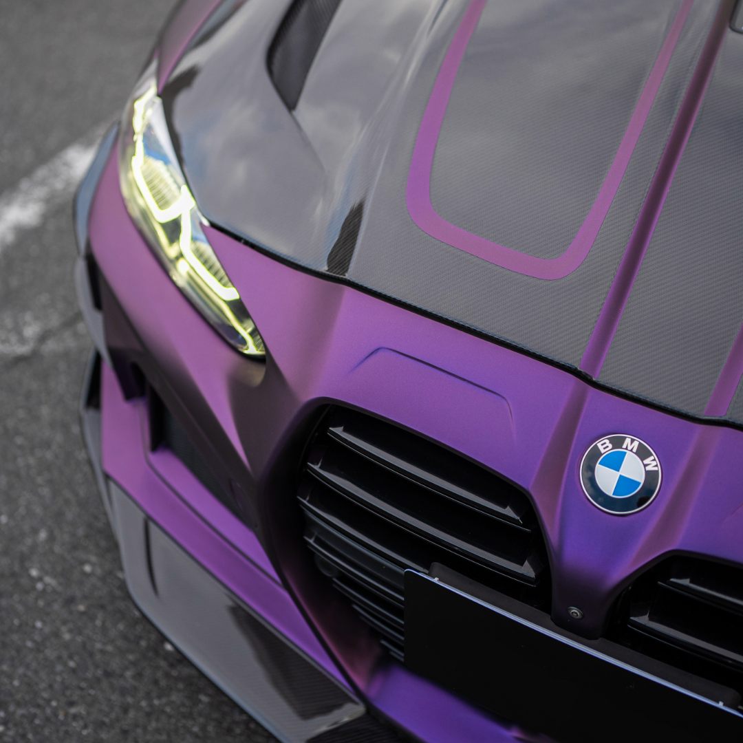 サテン メタリック SMT03 Venetian Violet ヴェネチアンバイオレット カーラッピングフィルム