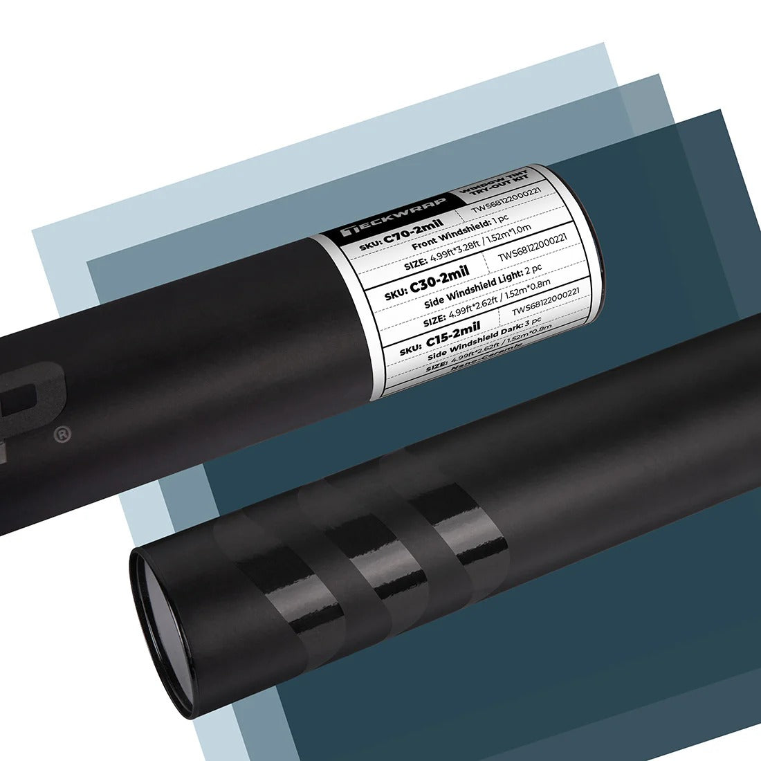 セラミック カーウィンドウフィルム Zenith Ceramic Window Tint Film Sample サンプル