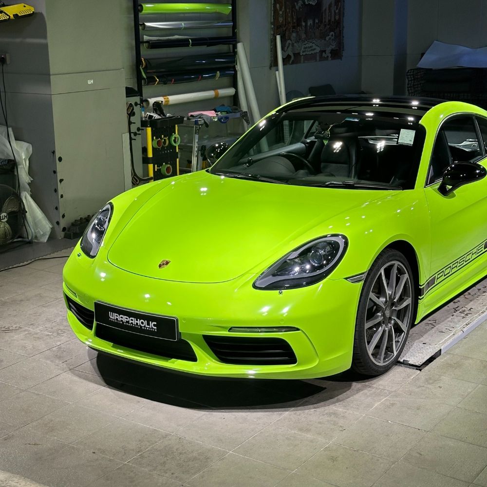 スーパー グロス CG41-HD Gecko Green ゲッコーグリーン カーラッピングフィルム