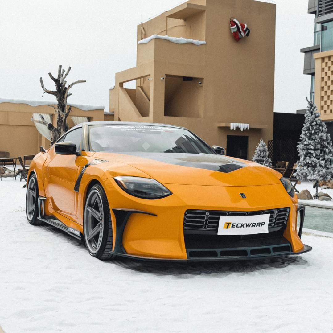 スーパー グロス CG54-HD Papaya Orange パパイヤオレンジ カーラッピングフィルム