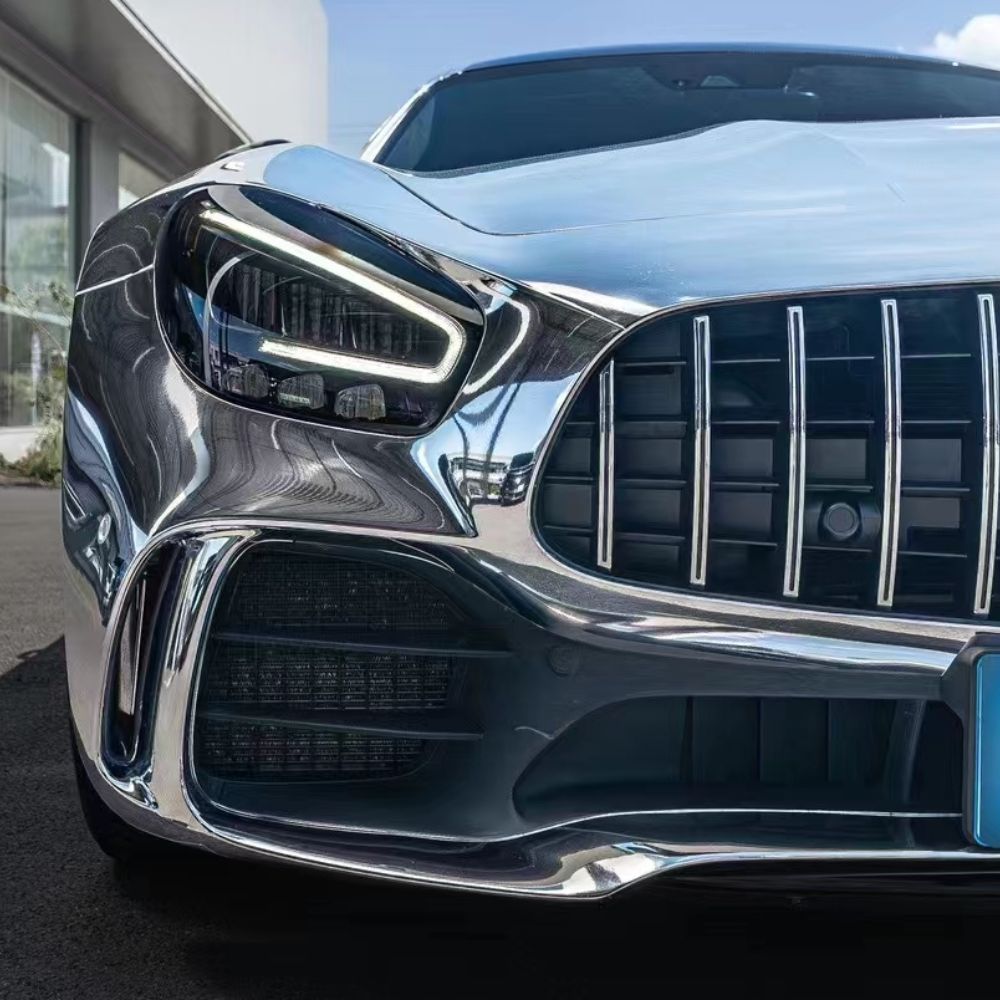 ミラー クローム CHM01-HD White Gold ホワイトゴールド カーラッピングフィルム