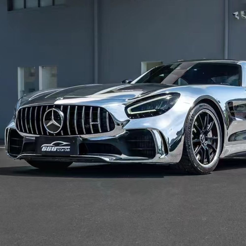 ミラー クローム CHM01-HD White Gold ホワイトゴールド カーラッピングフィルム