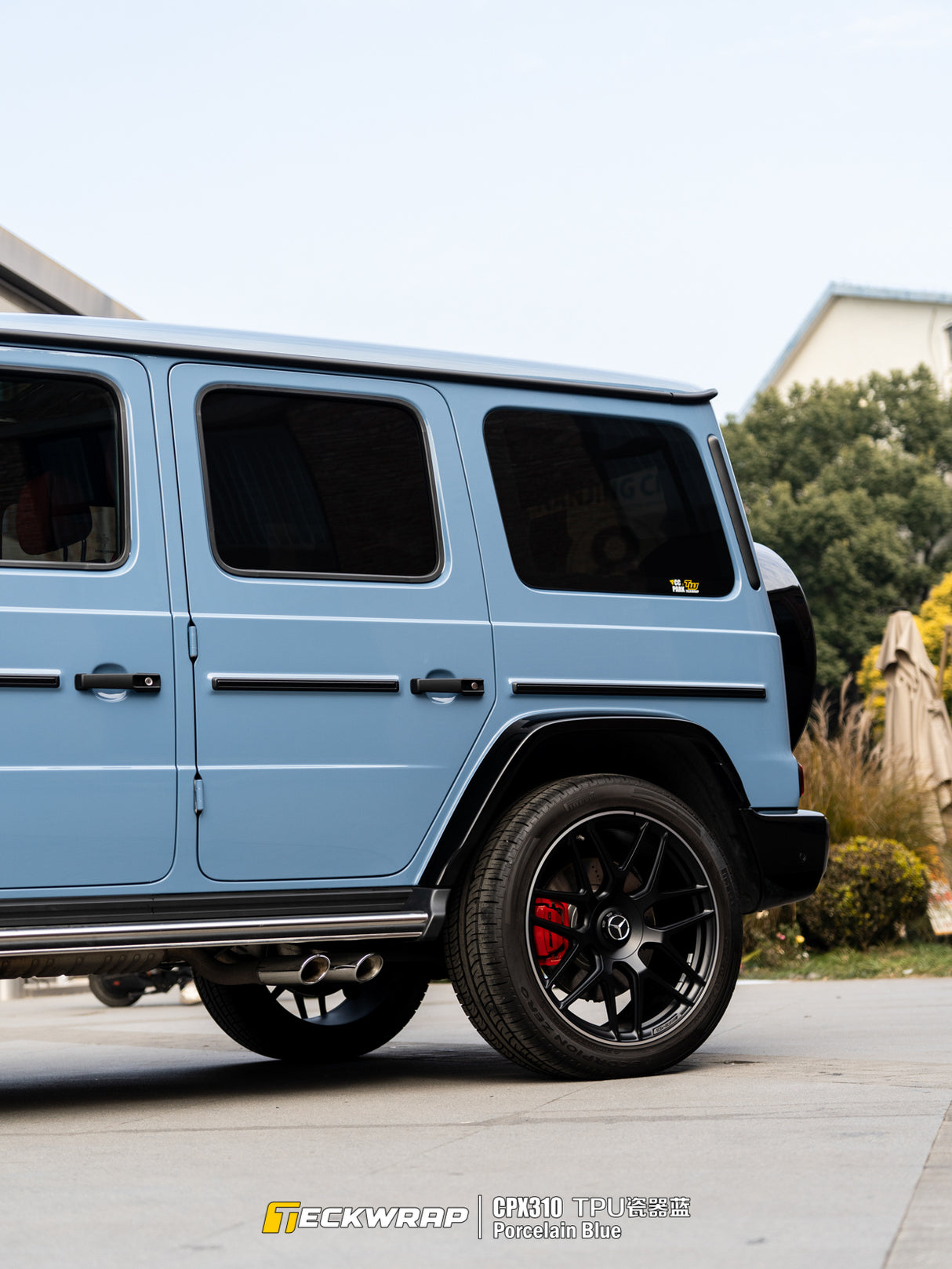 ポーセリンブルー Porcelain Blue (CPX310) グロス カラー PPF|カー ペイント プロテクション フィルム