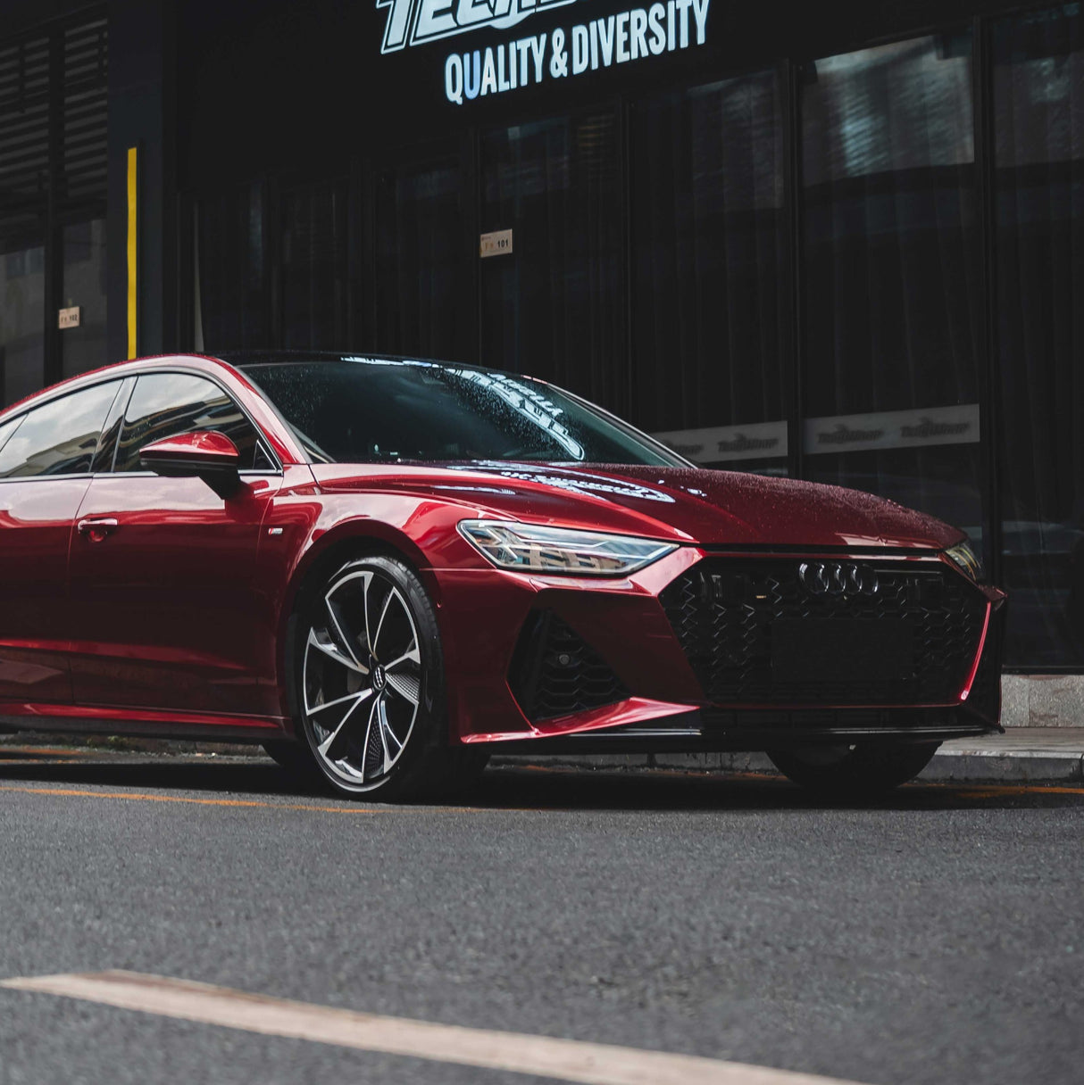 ダークカーマイン Dark Carmine (CPX416) メタリック カラー PPF|グリッター効果 カー ペイント プロテクション フィルム