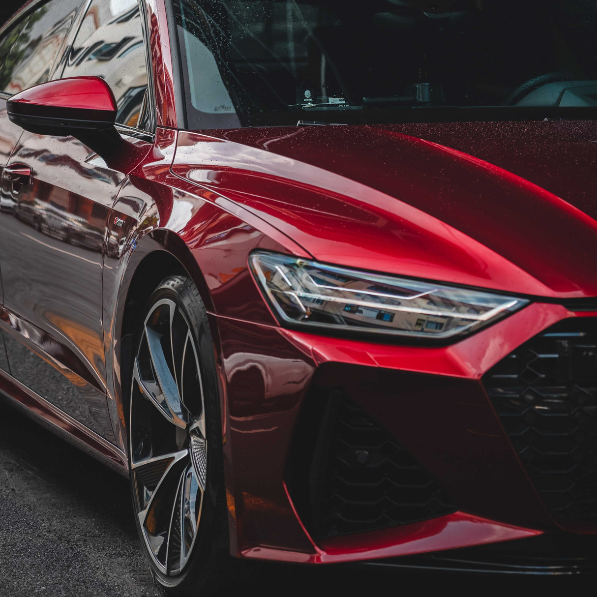 ダークカーマイン Dark Carmine (CPX416) メタリック カラー PPF|グリッター効果 カー ペイント プロテクション フィルム