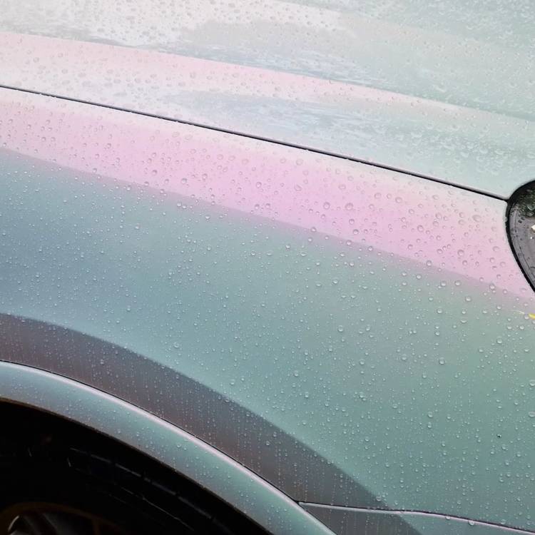 グロス ダイヤモンド DCH02-HD Aurora White オーロラホワイト カーラッピングフィルム