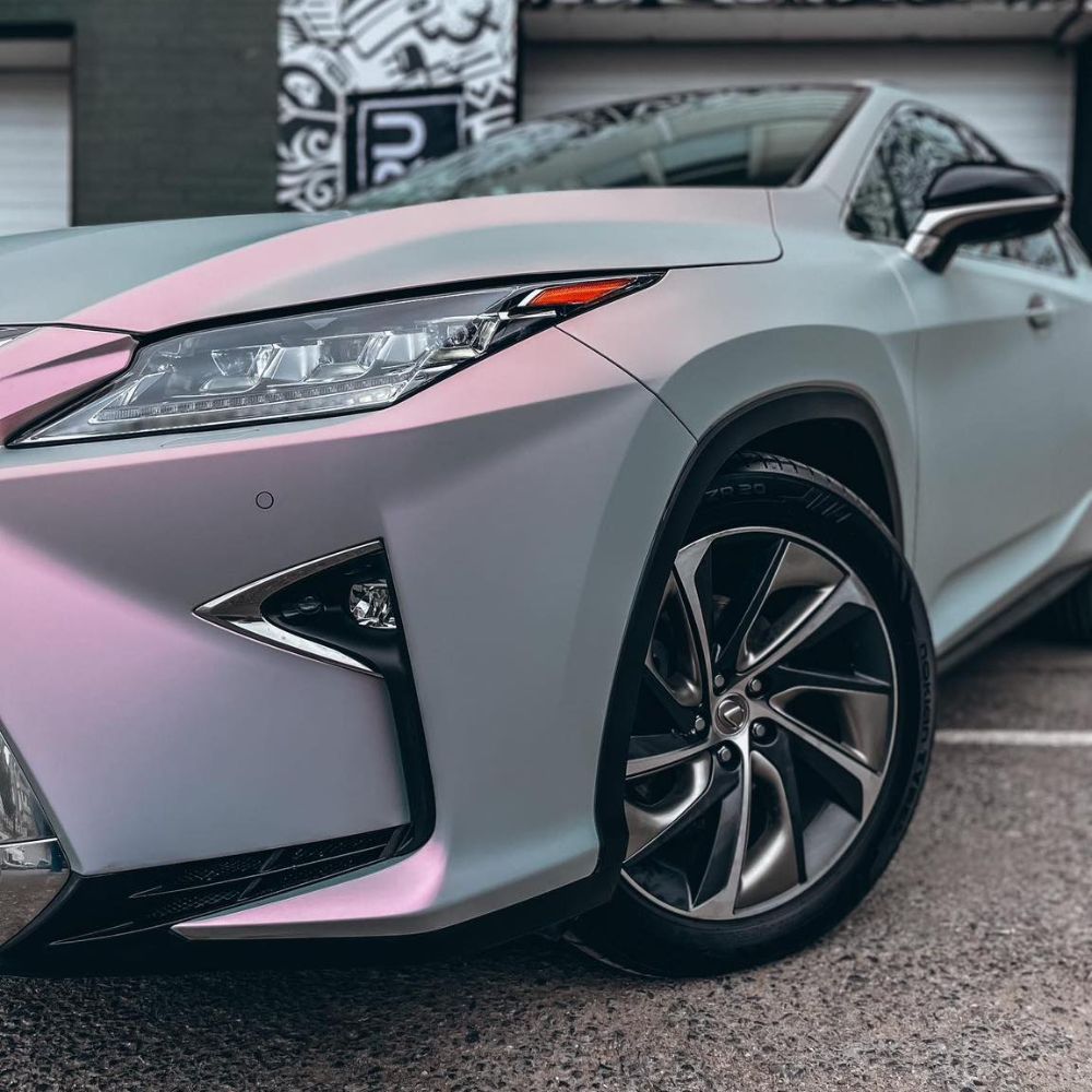 スーパーグリッター DS03M Silver Sunset Matte シルバーサンセットマット カーラッピングフィルム