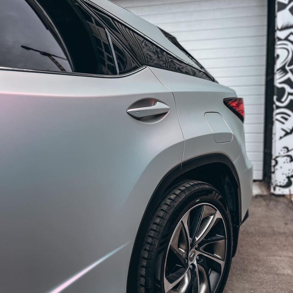 スーパーグリッター DS03M Silver Sunset Matte シルバーサンセットマット カーラッピングフィルム