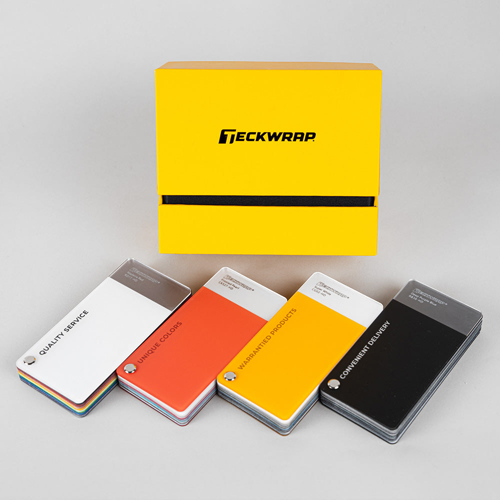 2024 TeckWrap色見本帳・PPF見本帳・窓フィルム見本帳セット