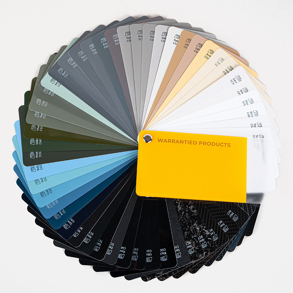 2024 TeckWrap色見本帳・PPF見本帳・窓フィルム見本帳セット