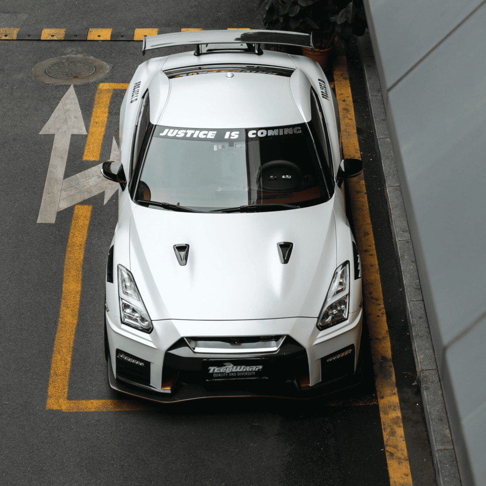 サテン メタリック ECH01 Pearl White パールホワイト カーラッピングフィルム