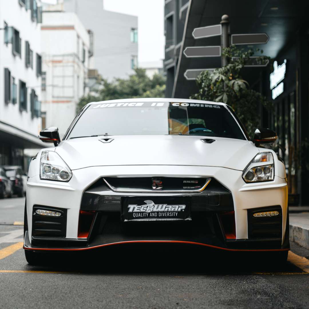 サテン メタリック ECH01 Pearl White パールホワイト カーラッピングフィルム