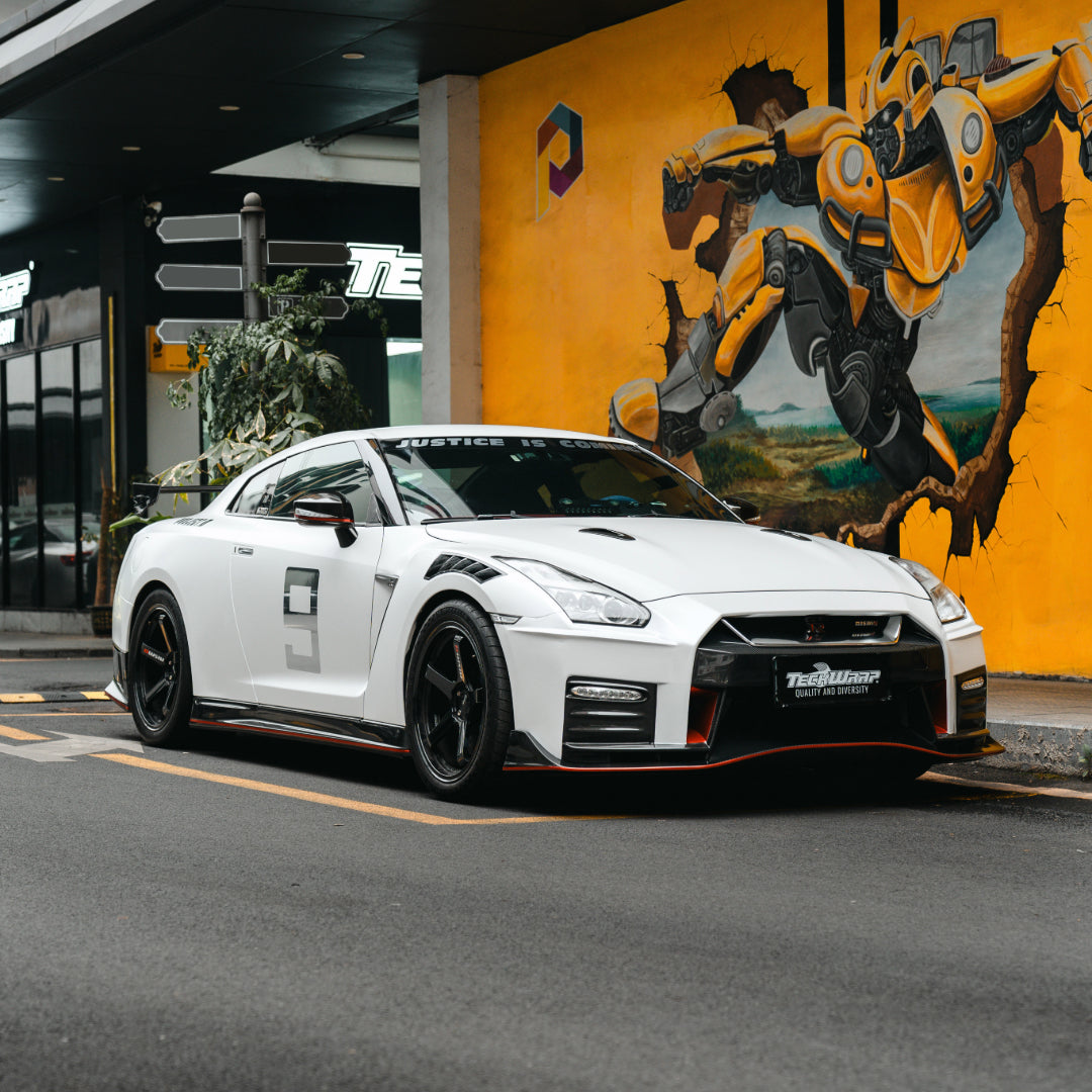 サテン メタリック ECH01 Pearl White パールホワイト カーラッピングフィルム