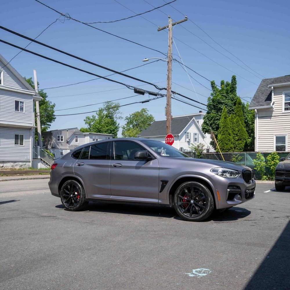 サテン メタリック ECH02 Gunsmoke Grey ガンスモークグレー カーラッピングフィルム