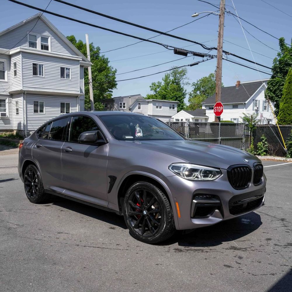 サテン メタリック ECH02 Gunsmoke Grey ガンスモークグレー カーラッピングフィルム