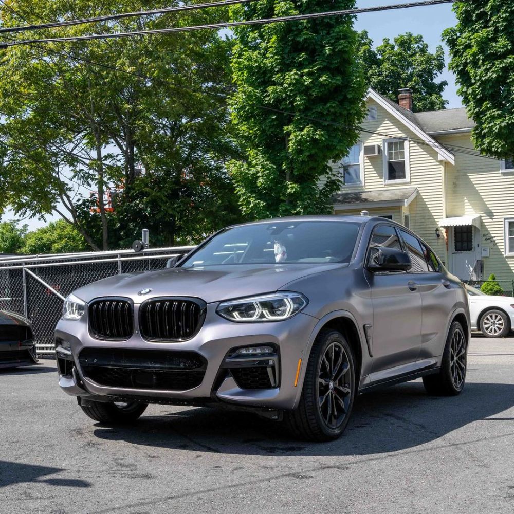 サテン メタリック ECH02 Gunsmoke Grey ガンスモークグレー カーラッピングフィルム