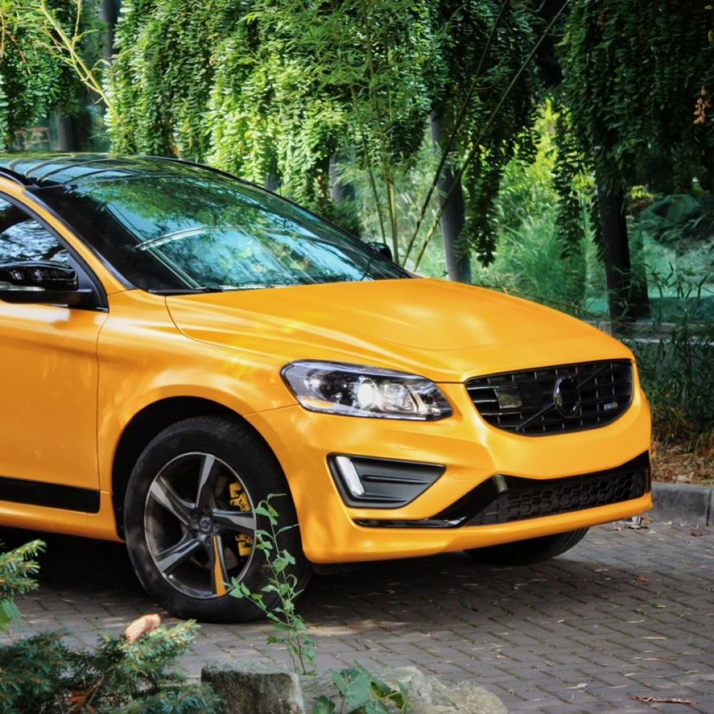 サテン メタリック ECH16 Hornet Yellow ホーネットイエロー カーラッピングフィルム