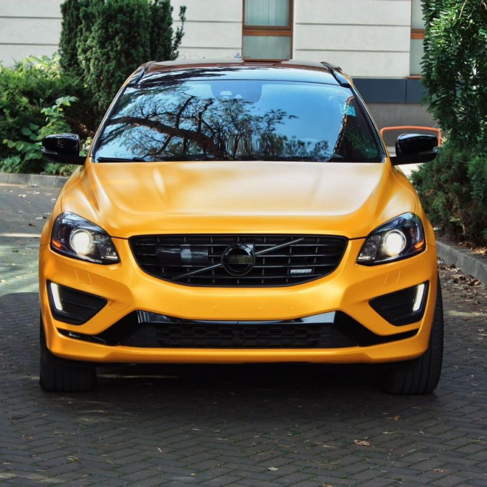 サテン メタリック ECH16 Hornet Yellow ホーネットイエロー カーラッピングフィルム