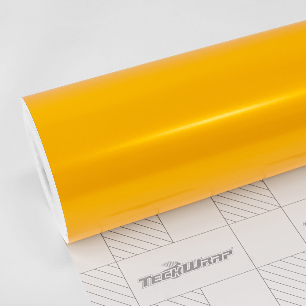 サテン メタリック ECH16 Hornet Yellow ホーネットイエロー カーラッピングフィルム