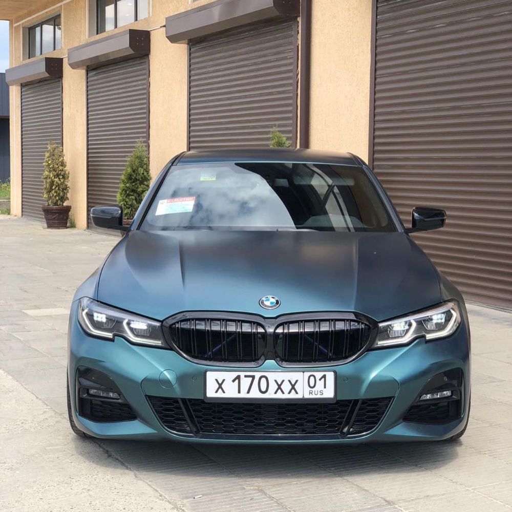 サテン メタリック ECH19 Forest Green フォレストグリーン カーラッピングフィルム