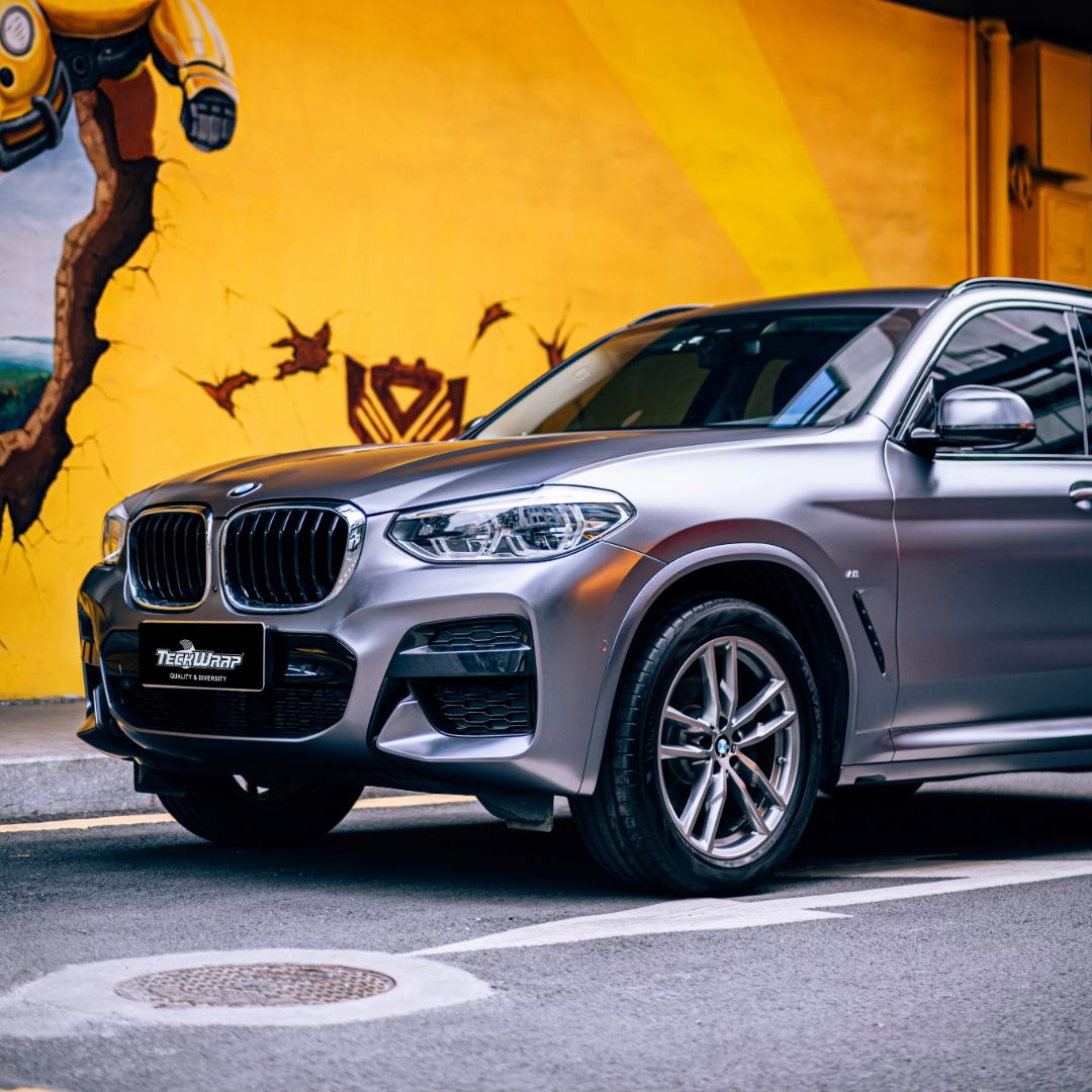 サテン メタリック ECH21 Dark Platinum ダークプラチナ カーラッピングフィルム