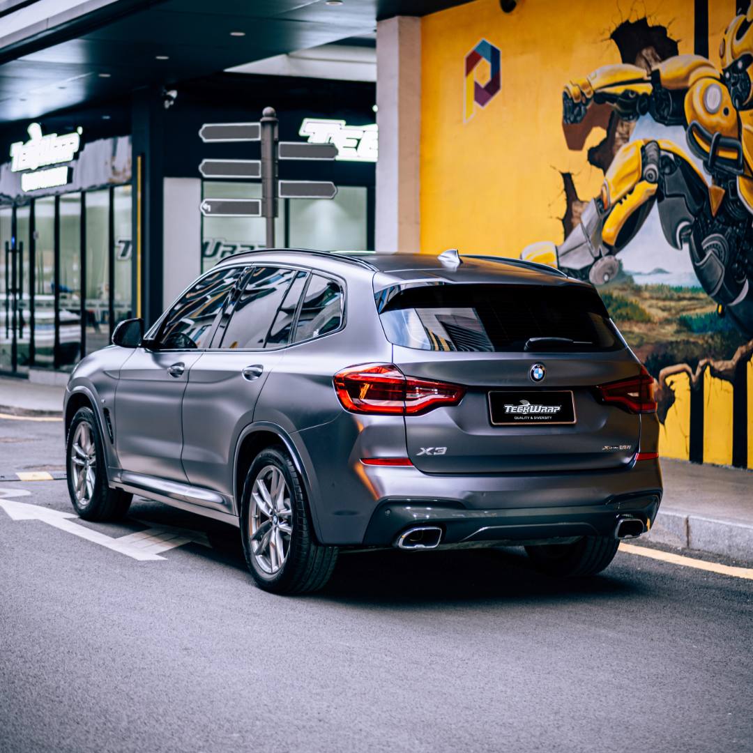 サテン メタリック ECH21 Dark Platinum ダークプラチナ カーラッピングフィルム