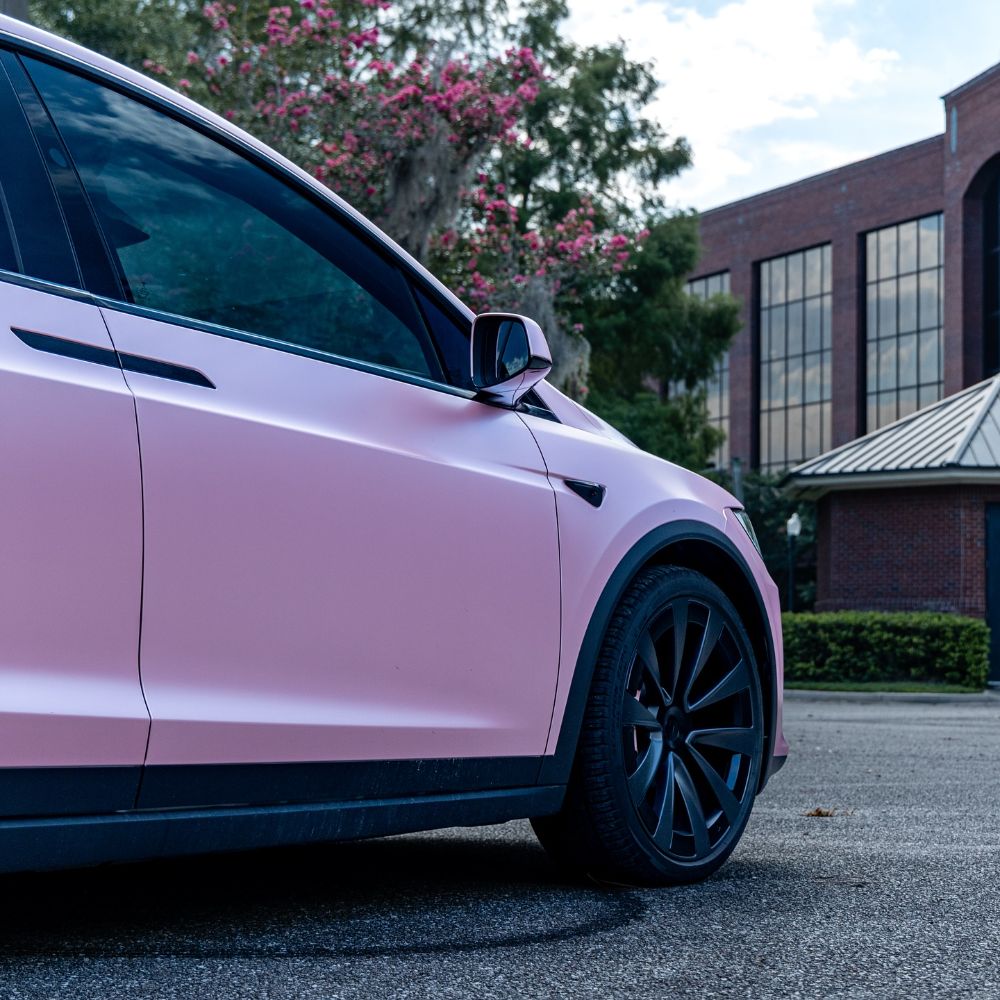 サテン メタリック ECH22 Cherry Blossom Pink 桜ピンク (さくらピンク) カーラッピングフィルム