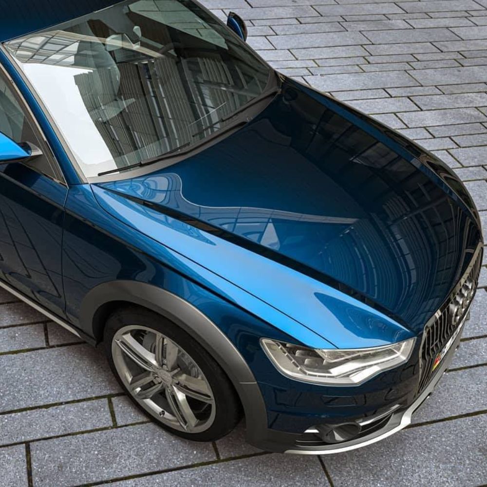 グロス アルミニウム GAL14-HD Space Blue スペースブルー カーラッピングフィルム