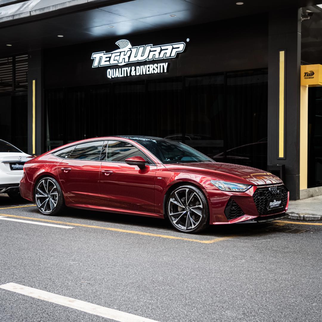 グロス アルミニウム GAL30-HD Velvet Red ベルベットレッド カーラッピングフィルム