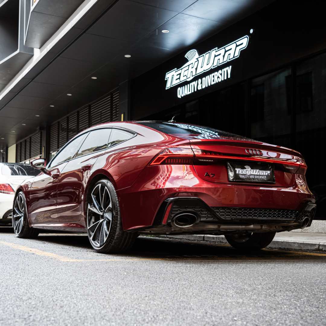 グロス アルミニウム GAL30-HD Velvet Red ベルベットレッド カーラッピングフィルム