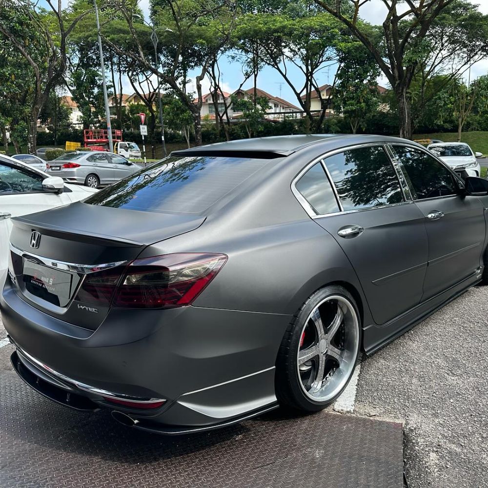 サテン メタリック HM01 Dark Grey Silk ダークグレイシルク カーラッピングフィルム