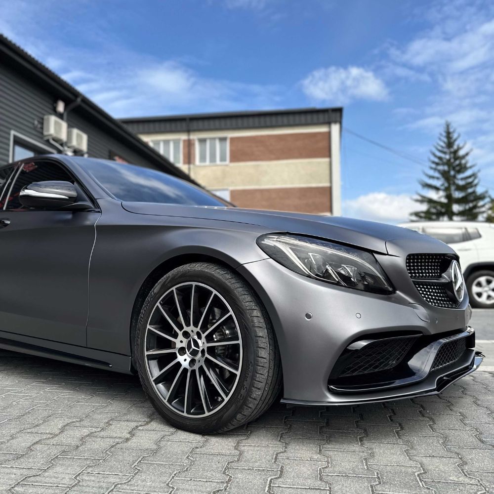 サテン メタリック HM02-R Black Silver ブラックシルバー カーラッピングフィルム