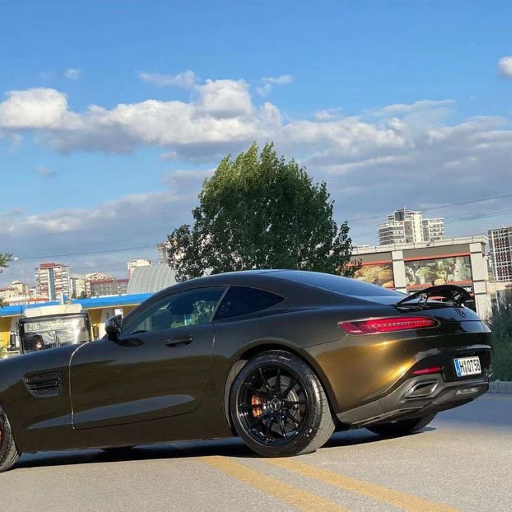 グロス メタリック HM09-HD Black Gold ブラックゴールド カーラッピングフィルム