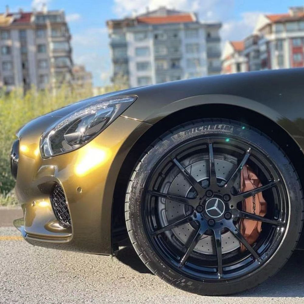 グロス メタリック HM09-HD Black Gold ブラックゴールド カーラッピングフィルム