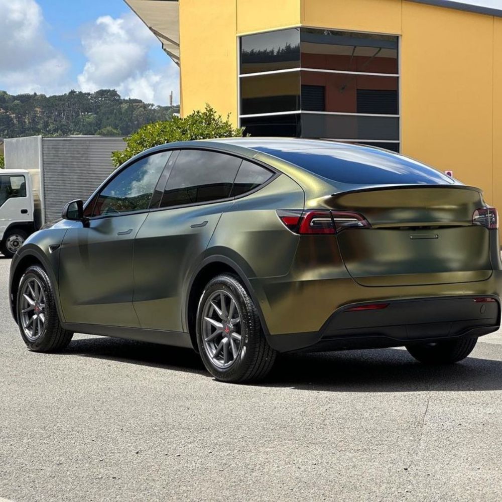 サテン メタリック HM09 Greenfinch Gold グリーンフィンチゴールド カーラッピングフィルム