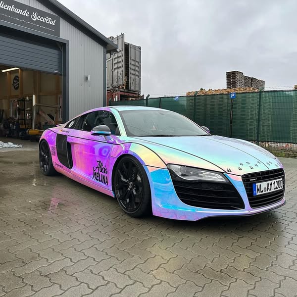 ネオ クローム MCH01 Purple Blue Aquamarine パープルブルーアクアマリン カーラッピングフィルム