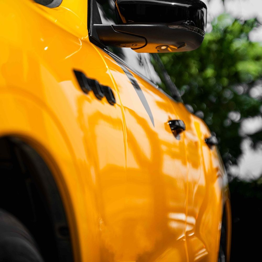 グロス メタリック RB25-HD Golden Yellow ゴールデンイエロー カーラッピングフィルム