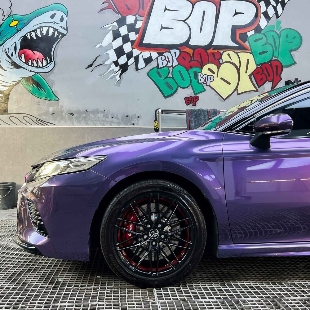 グロス メタリック RB40-HD Titanium Violet チタニウムバイオレット カーラッピングフィルム