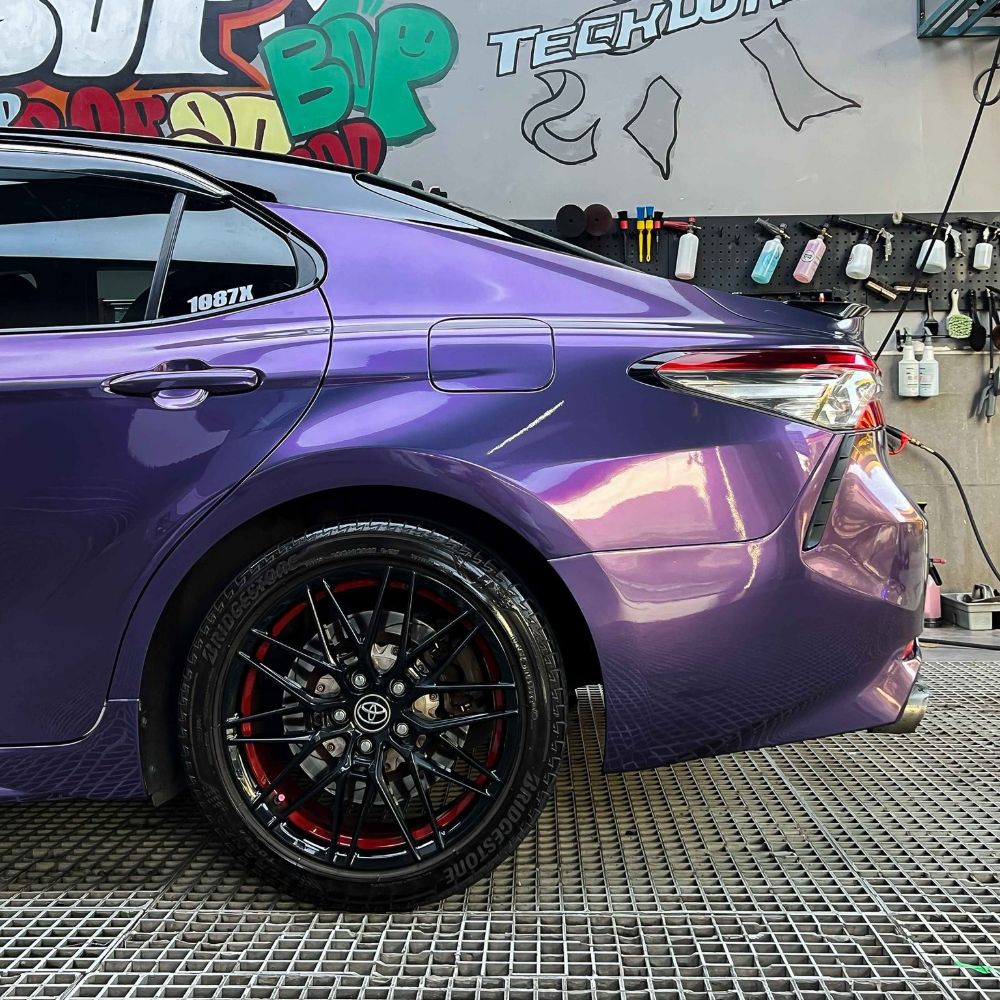 グロス メタリック RB40-HD Titanium Violet チタニウムバイオレット カーラッピングフィルム