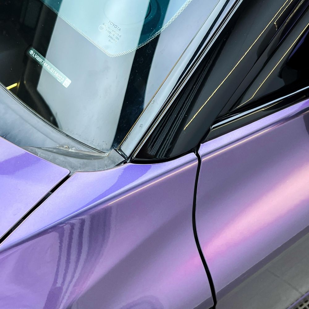 グロス メタリック RB40-HD Titanium Violet チタニウムバイオレット カーラッピングフィルム