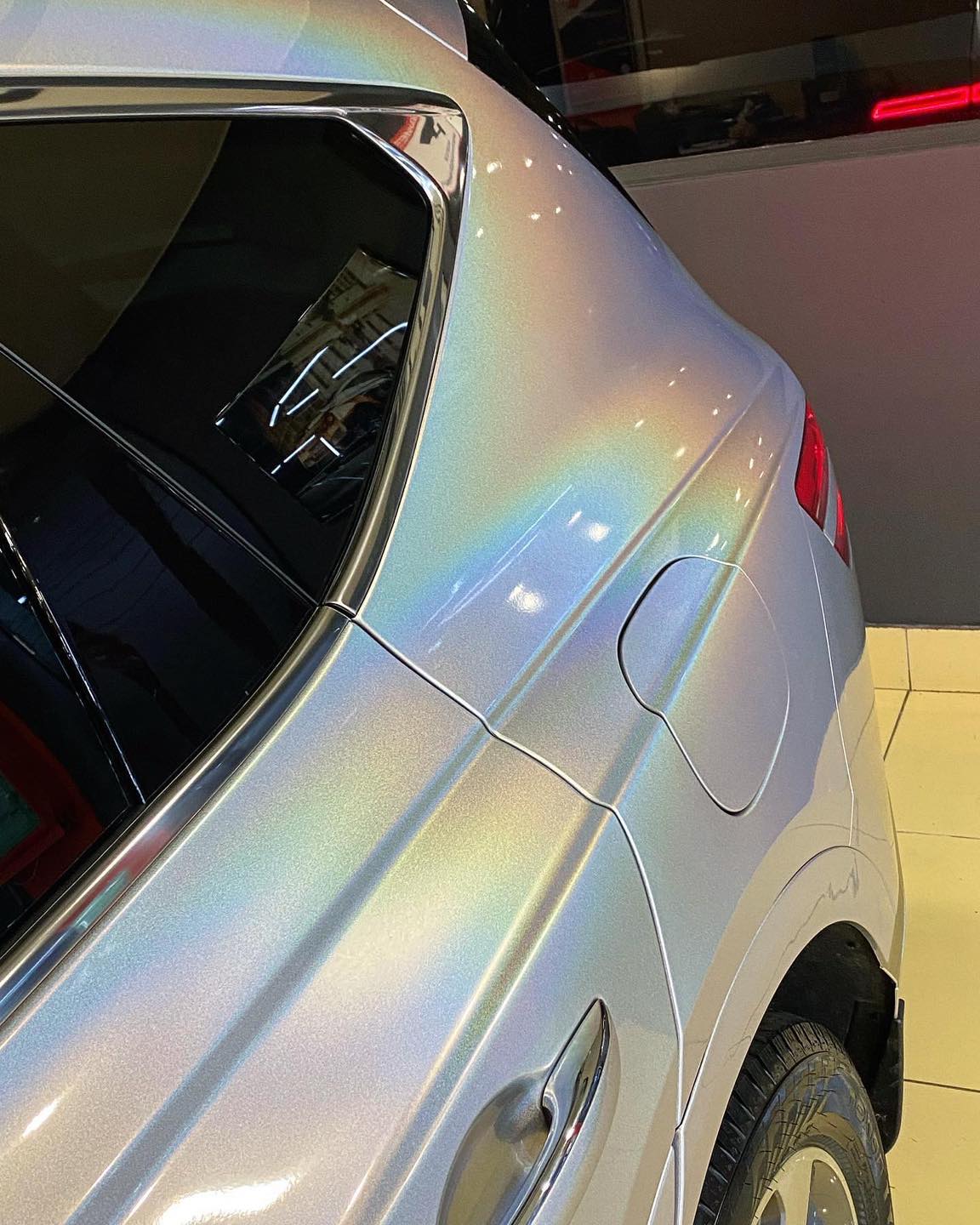 スーパーグリッター RCH01-HD Silver Fireworks シルバー花火 カーラッピングフィルム