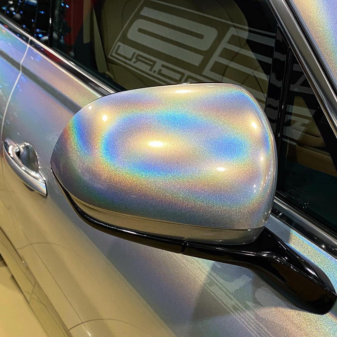 スーパーグリッター RCH01-HD Silver Fireworks シルバー花火 カーラッピングフィルム