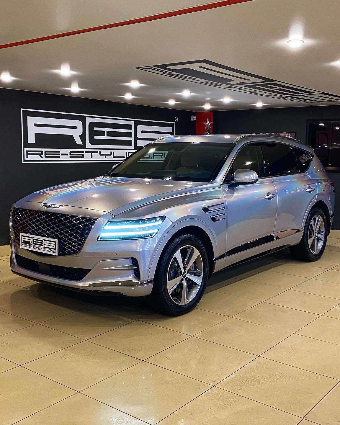 スーパーグリッター RCH01-HD Silver Fireworks シルバー花火 カーラッピングフィルム