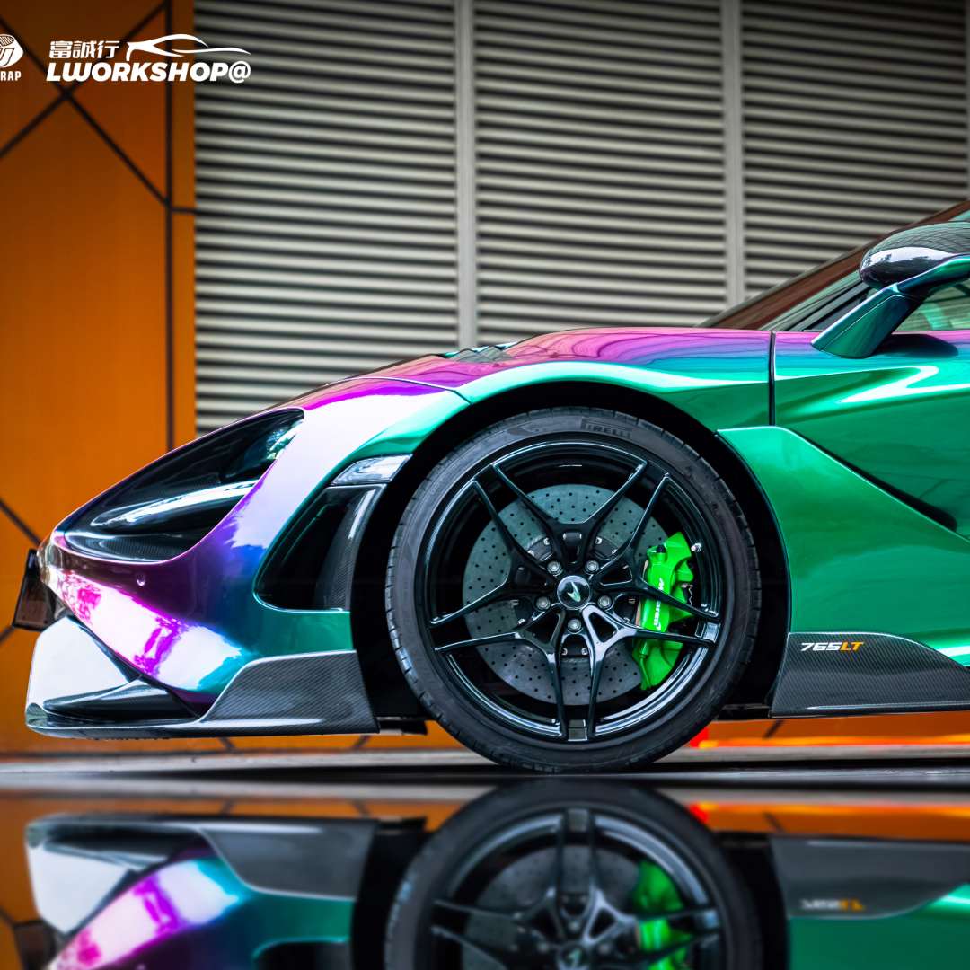 カラーチェンジ RD15-HD Green Galaxy グリーンギャラクシー カーラッピングフィルム